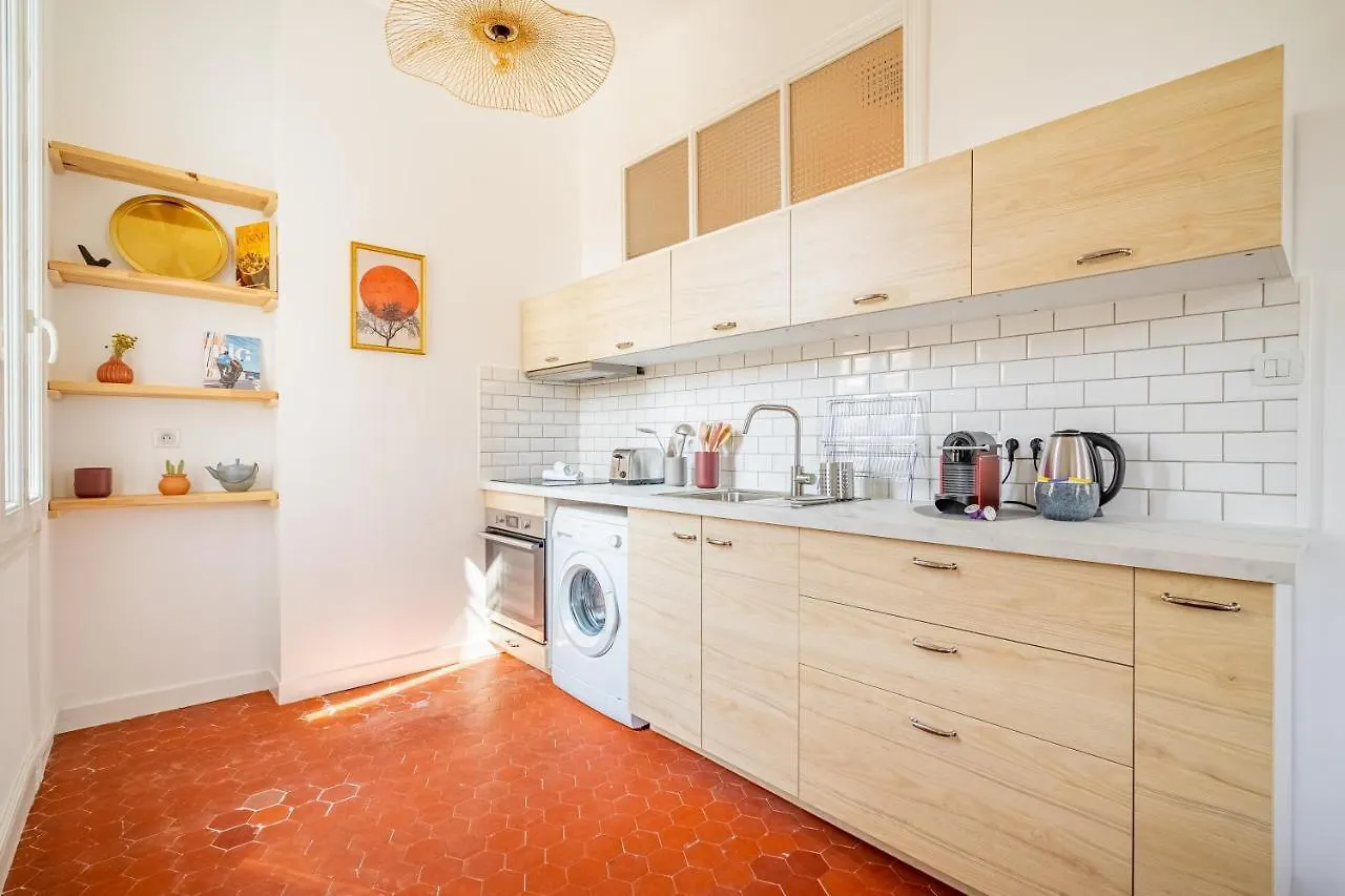 Elana - Bel Appartement Dans La Quartier Du Camas Marseille 0*,