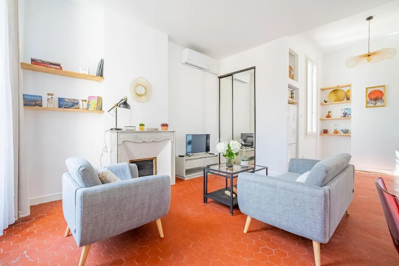 Elana - Bel Appartement Dans La Quartier Du Camas Marseille Apartment